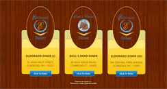 Desktop Screenshot of eldoradodiners.com